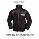 Security Fleece Jacke Türsteher Sicherheitsdienst...