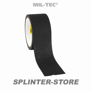 Militär Textilklebeband Klebeband 50 mm (10 m) schwarz Mil-Tec 15934002