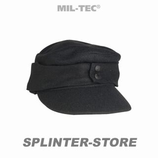 WH Feldmütze M43 schwarz Mütze Wehrmacht Repro 58