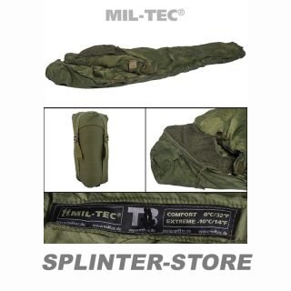 Schlafsack Tactical 3 olive Armee-Schlafsack Militärschlafsack