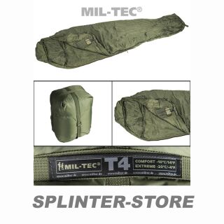 Schlafsack Tactical 4 olive Armee-Schlafsack Militärschlafsack