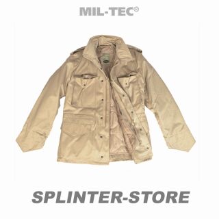 M65 Feldjacke mit Futter Mil-Tacs Khaki Jacke beige 