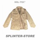 M65 Feldjacke mit Futter Mil-Tacs Khaki Jacke beige 