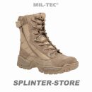 Tactical Boots Two Zip coyote Militärstiefel...