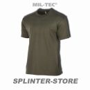 BW Unterhemd 1/2 Arm oliv Neufertigung Mil-Tec Shirt T-Shirt