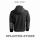 Kälteschutzjacke Fleece Jacke mit Kapuze GEN II Fleecejacke schwarz Winterjacke Gr. S