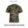 T-Shirt Kinder Shirt Kindershirt woodland Tarnshirt Armeeshirt Gr. S (128)