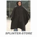 Nässechutz Poncho R/S schwarz Regenponcho...