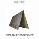 3x3 m Tarp PE flecktarn Plane R/S Regenschutz...