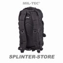 US Assault Pack schwarz Kompressionsrucksack Taktischer Rucksack mit Taschen