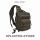 On Strap Assault Pack schwarz Kompressionsrucksack Gr. S Taktischer Rucksack mit Taschen 1 Gurt