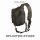 On Strap Assault Pack schwarz Kompressionsrucksack Gr. S Taktischer Rucksack mit Taschen 1 Gurt