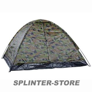 Iglu Zelt Dreimannzelt Iglu Monodom woodland 3-Mann Bushcraft Tarnzelt