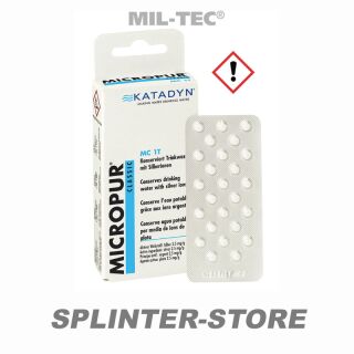 Micropur Classic MC 1T (4X25) Tabletten zur Wasseraufbereitung Katadyn®