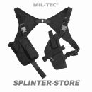 Schulterholster schwarz Holster Security Wertransport...