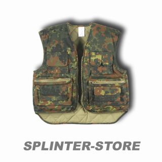 Kinder Weste Rangerweste Kinderweste flecktarn Gr. XL (152)