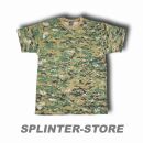 T-Shirt US Digtal Woodland Shirt Tarnshirt Tarn