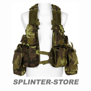 Tactical Weste viele Taschen M 95 CZ tarn Kampfweste Militär