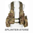 Tactical Weste viele Taschen Operation-Camo tarn...