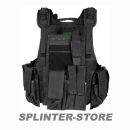 Ranger Weste viele Taschen, Trinkrucksack Kampfweste...