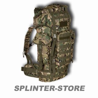 BW Kampfrucksack Molle 65 Liter Operation-Camo Alu-Aussteifung