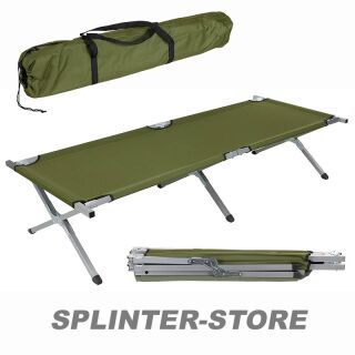 Feldbett mit Tasche Bett für Zelt Campingbett Zeltbett MFH®